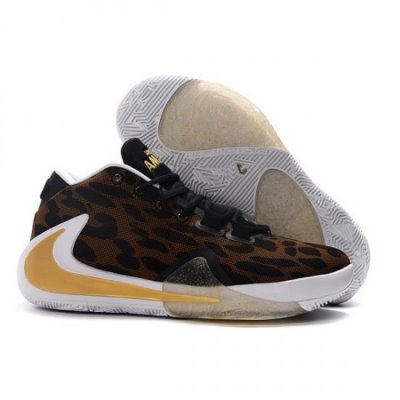 Nike Erkek Zoom Freak 1 Siyah Camo Basketbol Ayakkabısı Türkiye - GJ8THL30